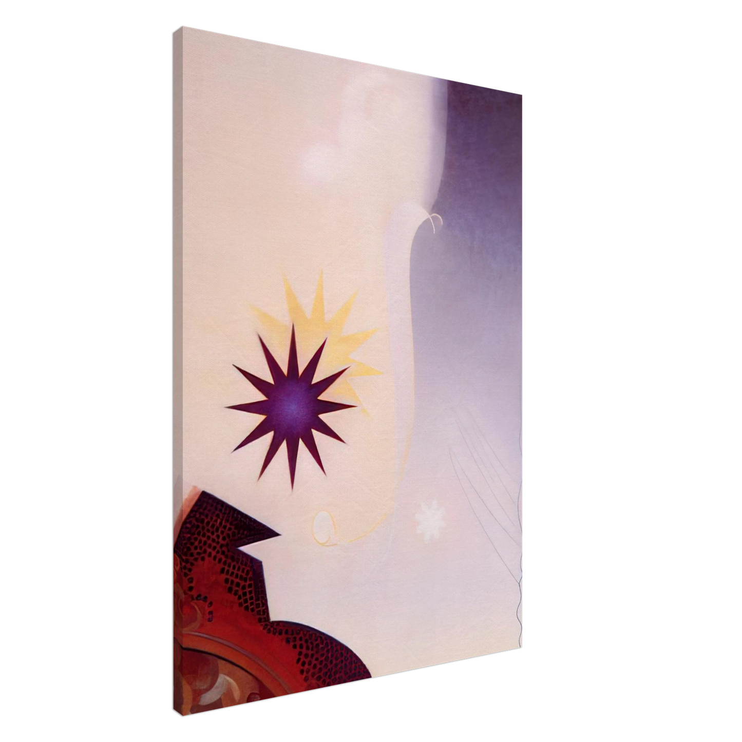 Agnes Lawrence Pelton - Challenge - 1940 Canvas - 20x30 cm / 8x12 inches-canvas