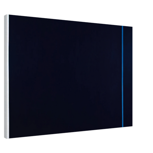 Barnett Newman - Midnight Blue Canvas - 20x30 cm / 8x12 inches-canvas