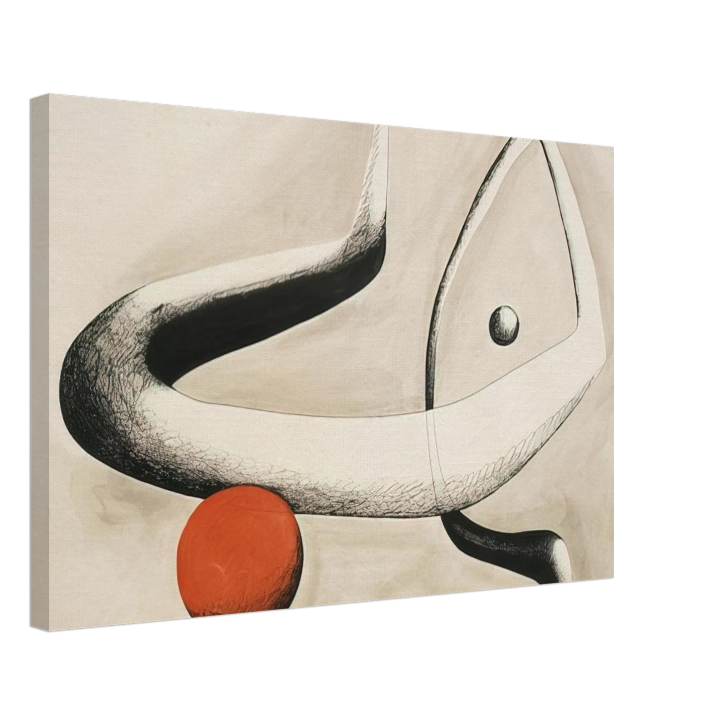 Alexander Calder - UNTITLED 1932 0 Canvas - 40x60 cm / 16x24 inches-canvas