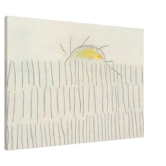 Forrest Bess - Untitled - 1966 Canvas - 20x30 cm / 8x12 inches-canvas