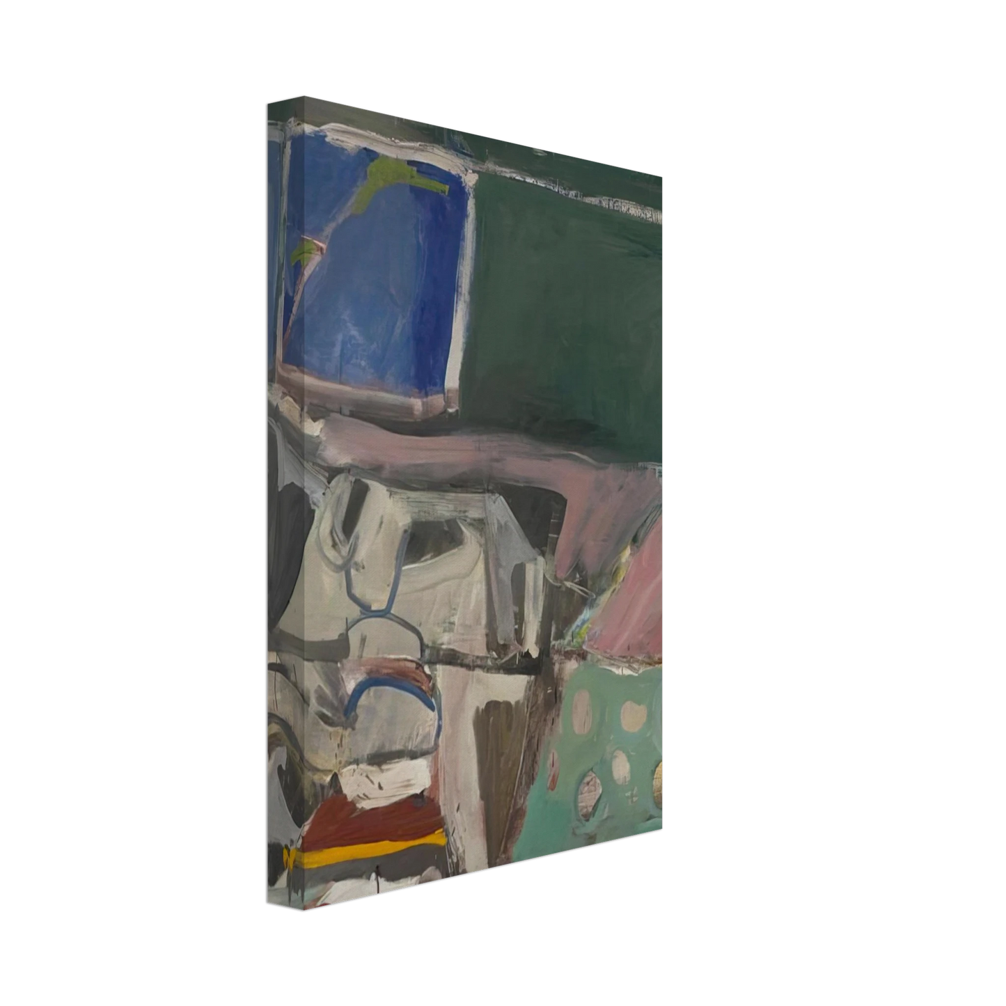 Richard Diebenkorn - Berkeley #58 Canvas - 40x60 cm / 16x24 inches-canvas