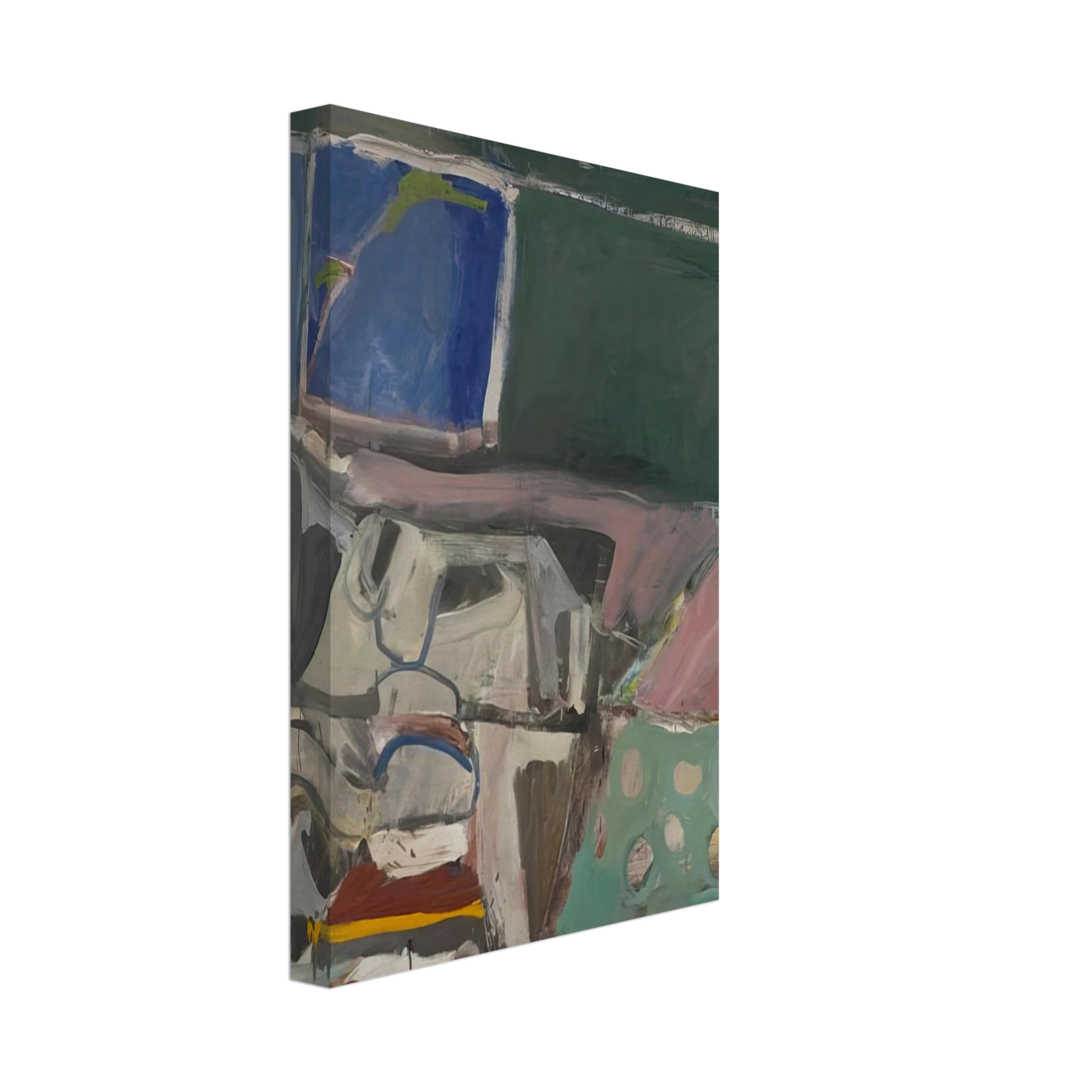 Richard Diebenkorn - Berkeley #58 Canvas - 40x60 cm / 16x24 inches-canvas