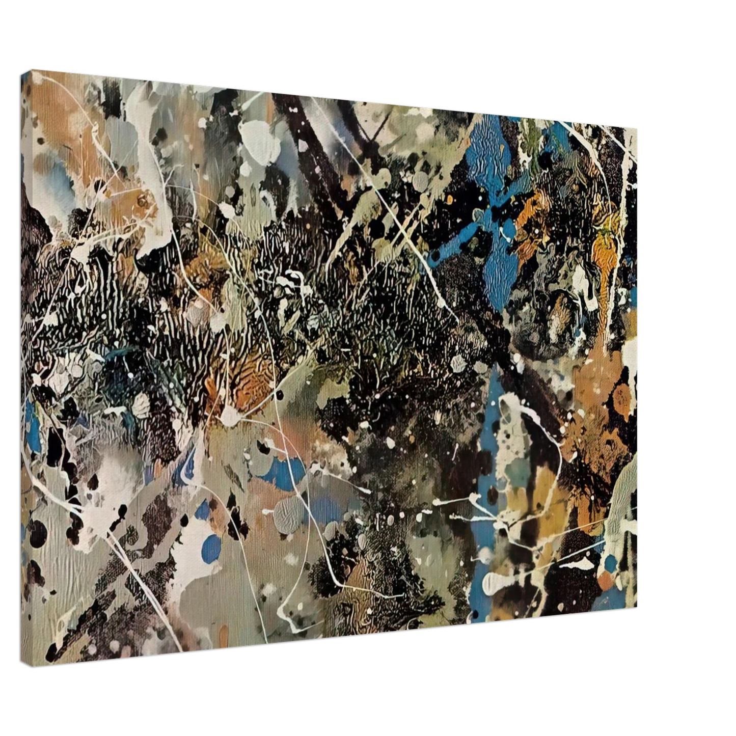 Jackson Pollock - NOT_DETECTED_185248 Canvas - 20x30 cm / 8x12 inches-canvas