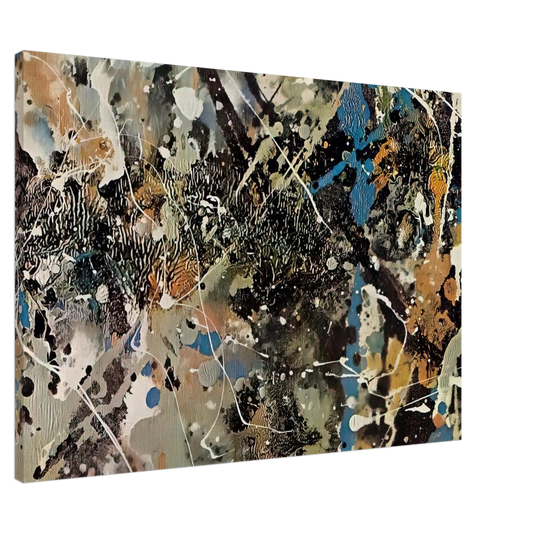 Jackson Pollock - NOT_DETECTED_185248 Canvas - 20x30 cm / 8x12 inches-canvas