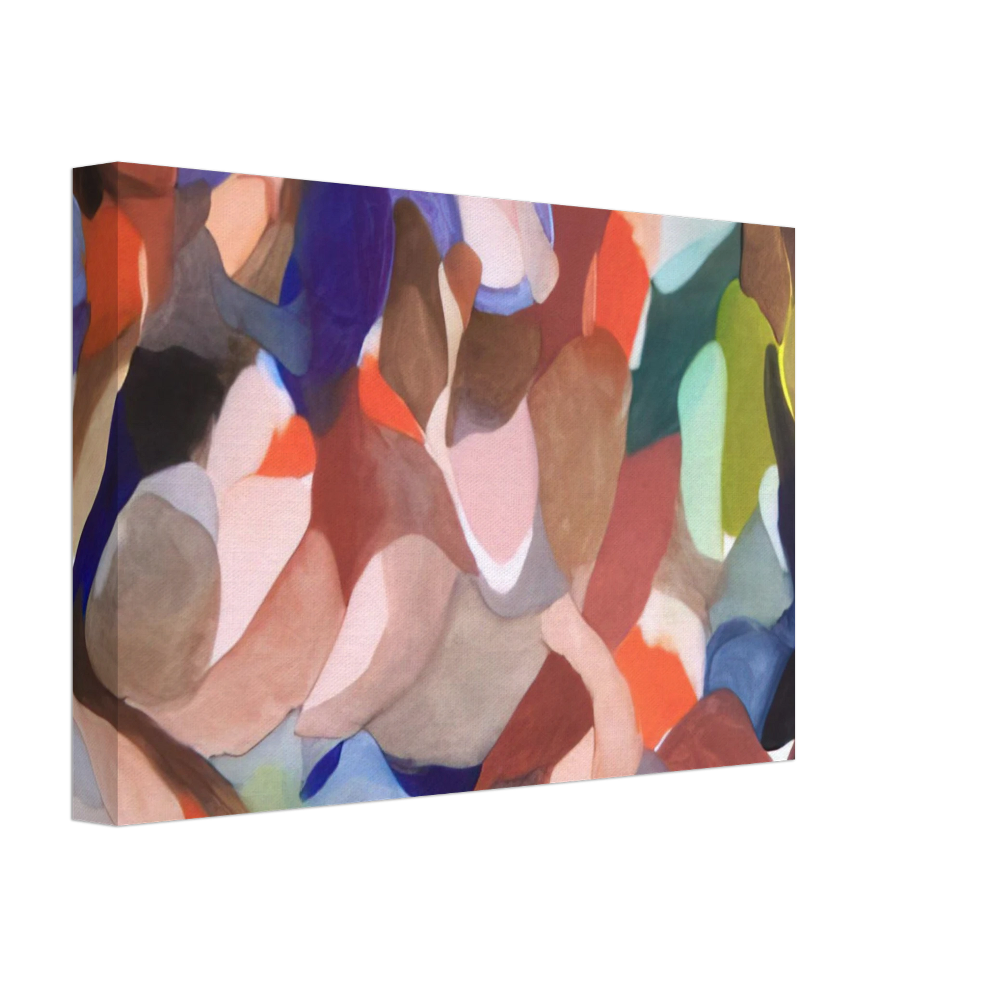 Alice Baber - Night of the Red Wind Canvas - 70x100 cm / 28x40 inches-canvas