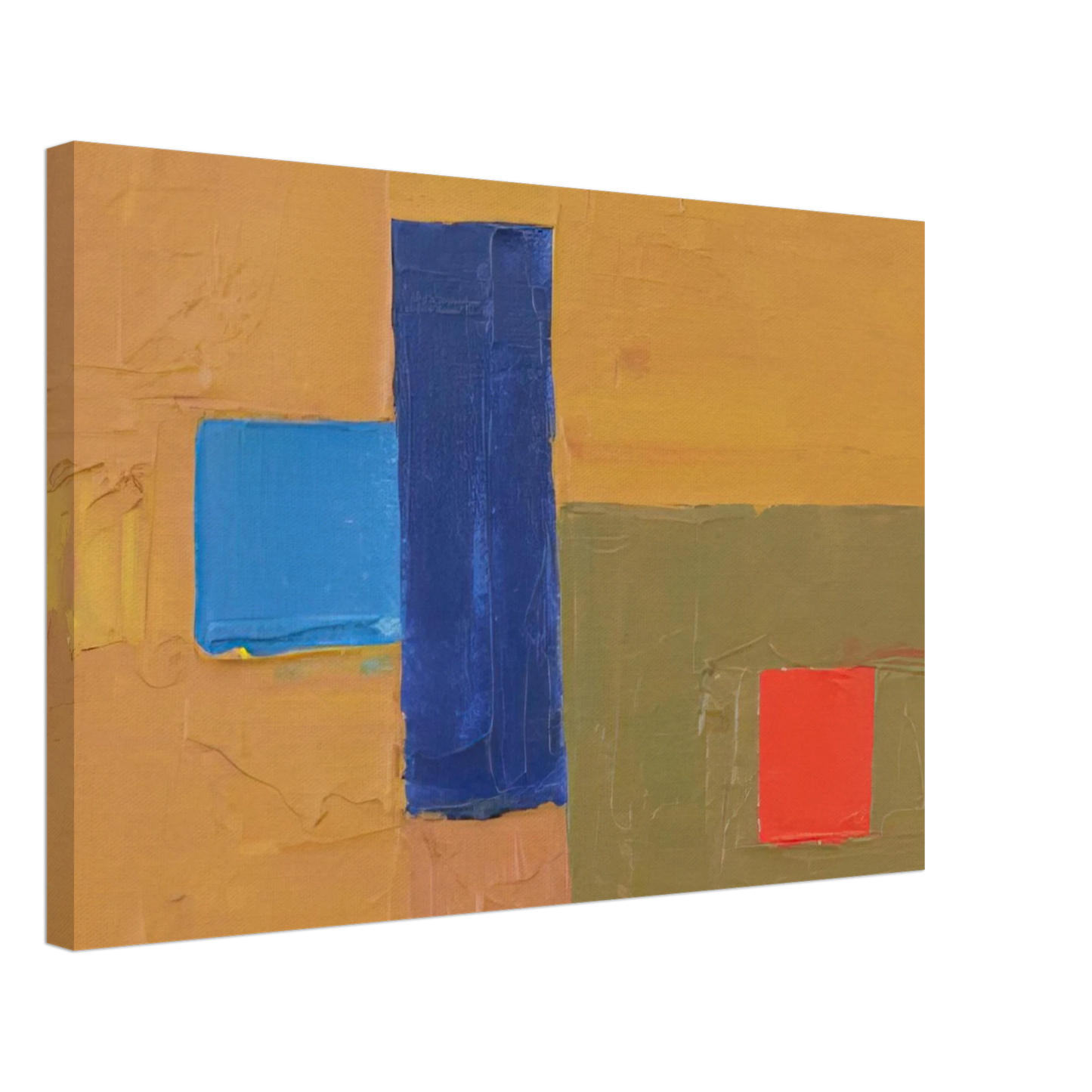 Etel Adnan - Untitled - 2000 Canvas - 40x60 cm / 16x24 inches-canvas