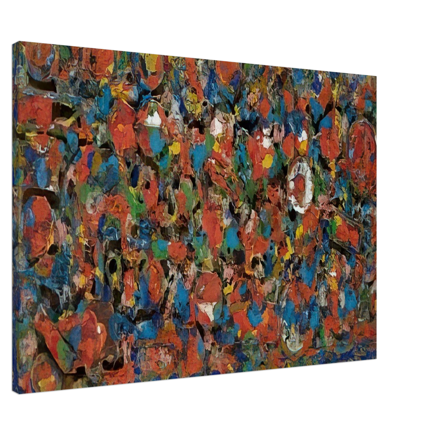 Richard Pousette-Dart - Encrustation - 1976 Canvas - 20x30 cm / 8x12 inches-canvas