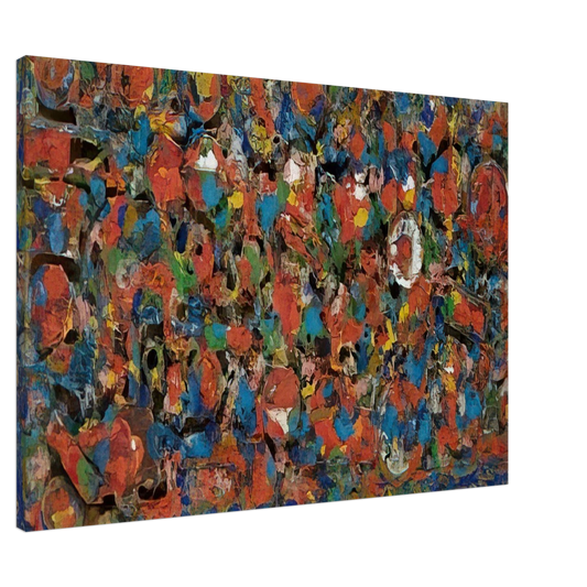 Richard Pousette-Dart - Encrustation - 1976 Canvas - 20x30 cm / 8x12 inches-canvas