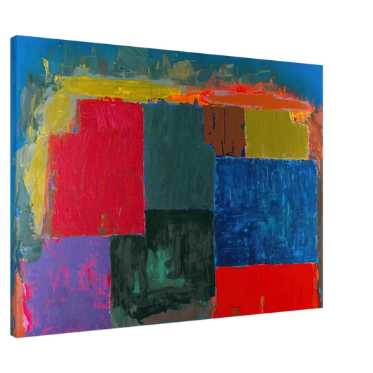 John Hoyland - North Sound - 1979 Canvas - 20x30 cm / 8x12 inches-canvas