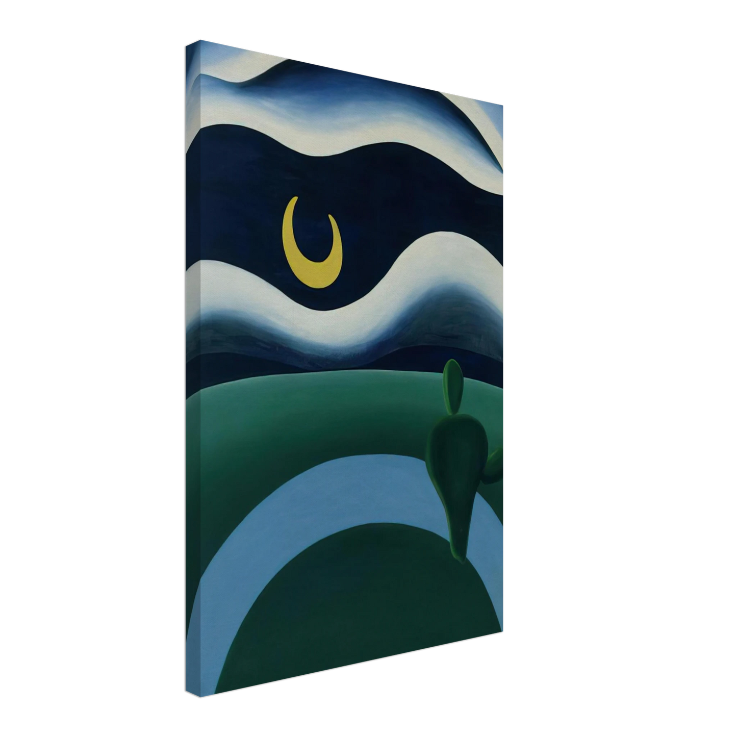 Tarsila do Amaral - The Moon Canvas - 70x100 cm / 28x40 inches-canvas