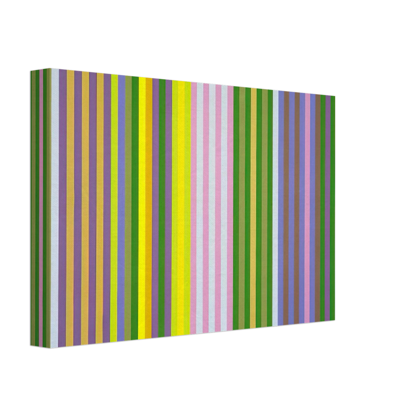 Gene Davis - Zebra - 1969 Canvas - 40x60 cm / 16x24 inches-canvas