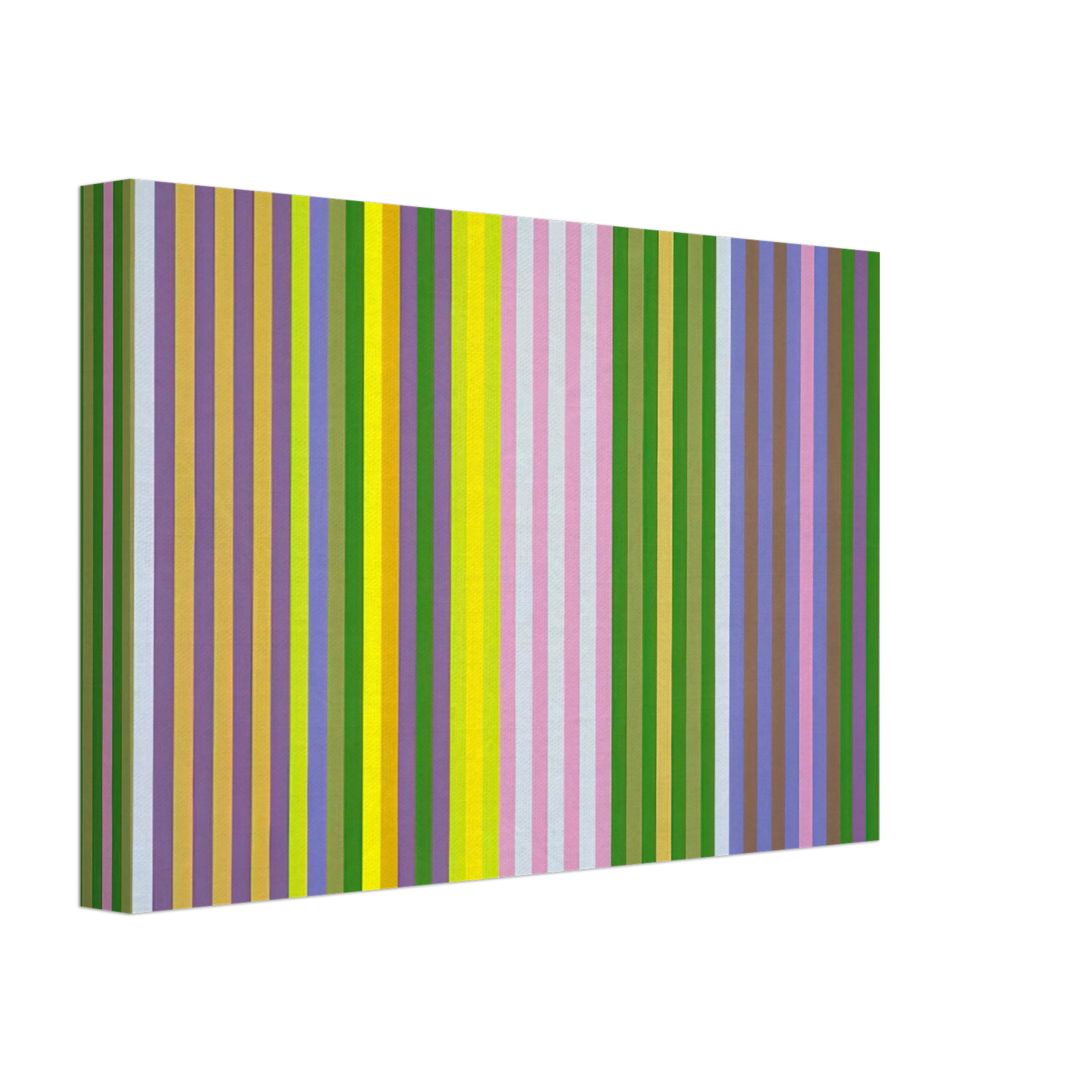 Gene Davis - Zebra - 1969 Canvas - 40x60 cm / 16x24 inches-canvas