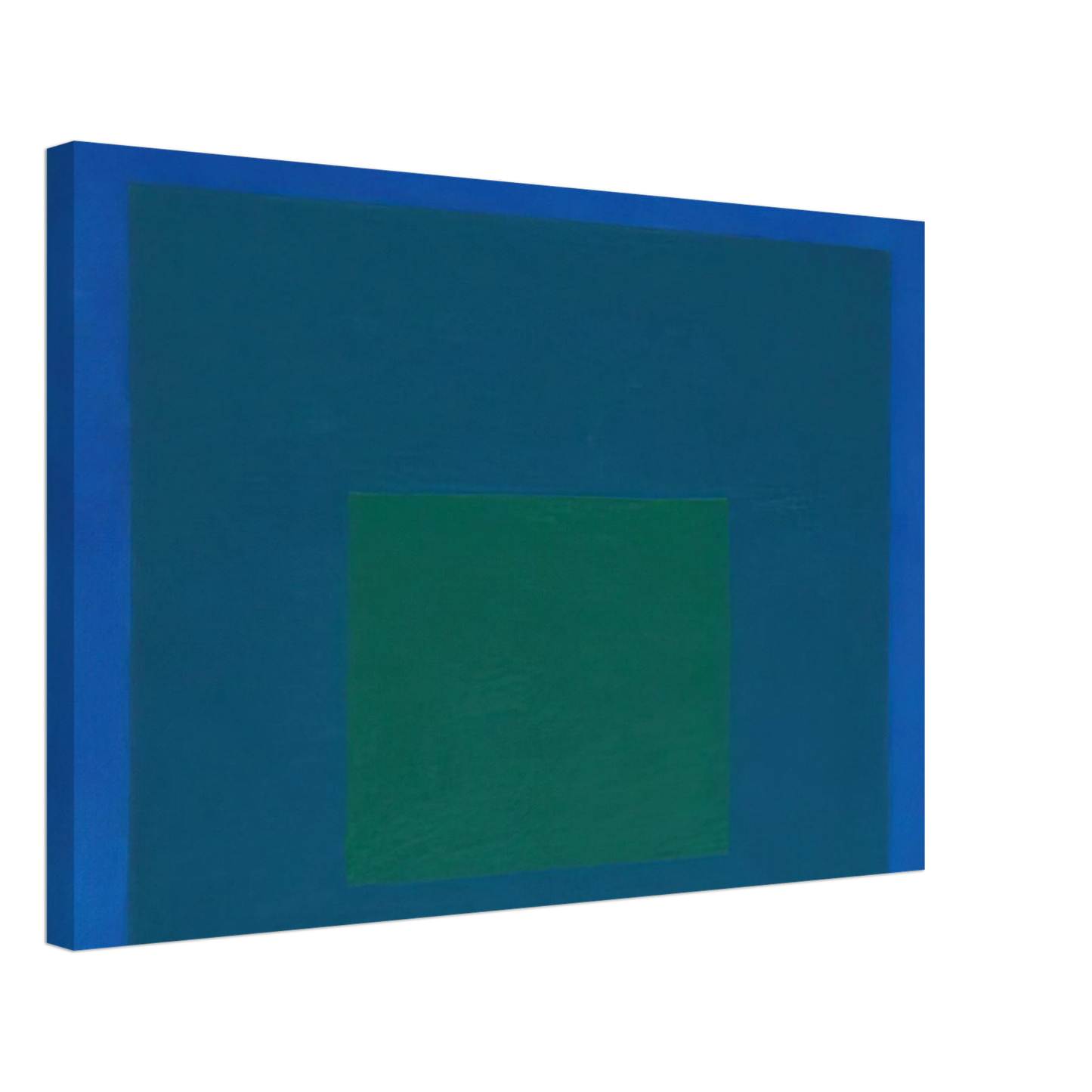 Josef Albers - STUDY FOR HOMAGE TO THE SQUARE BEAMING 1963 Canvas - 40x60 cm / 16x24 inches-canvas