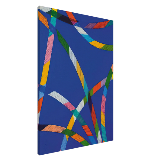 Piero Dorazio - Sistina I - 1987 Canvas - 20x30 cm / 8x12 inches-canvas