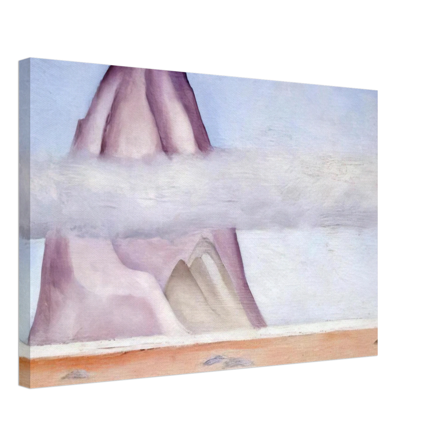 Georgia O'Keeffe - Misty - A Memory Canvas - 40x60 cm / 16x24 inches-canvas