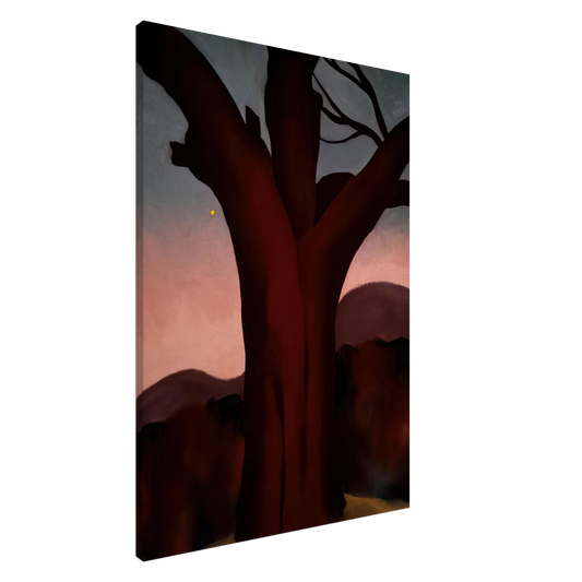 Georgia O'Keeffe - Autumn Trees - Chestnut Tree Canvas - 20x30 cm / 8x12 inches-canvas