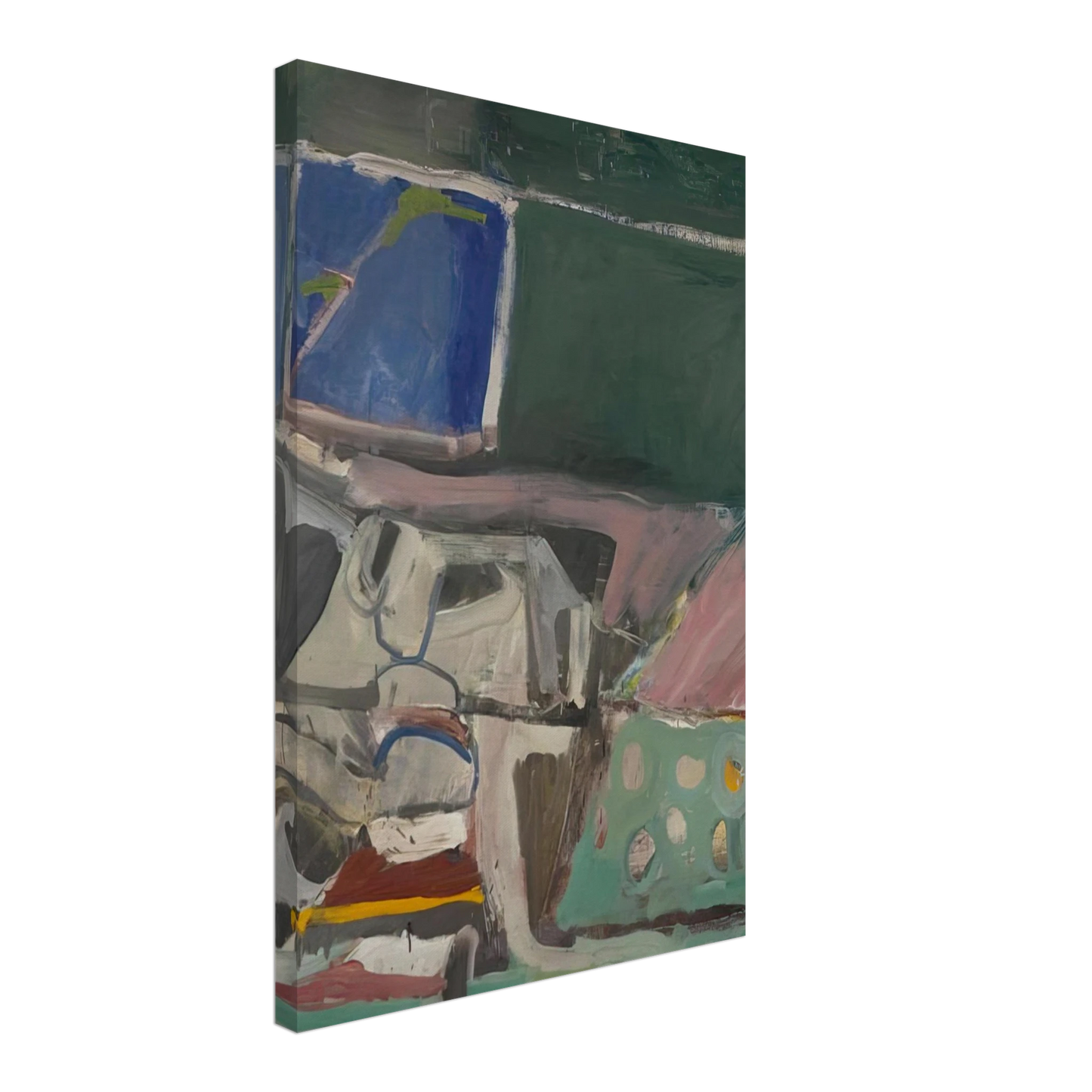 Richard Diebenkorn - Berkeley #58 Canvas - 70x100 cm / 28x40 inches-canvas