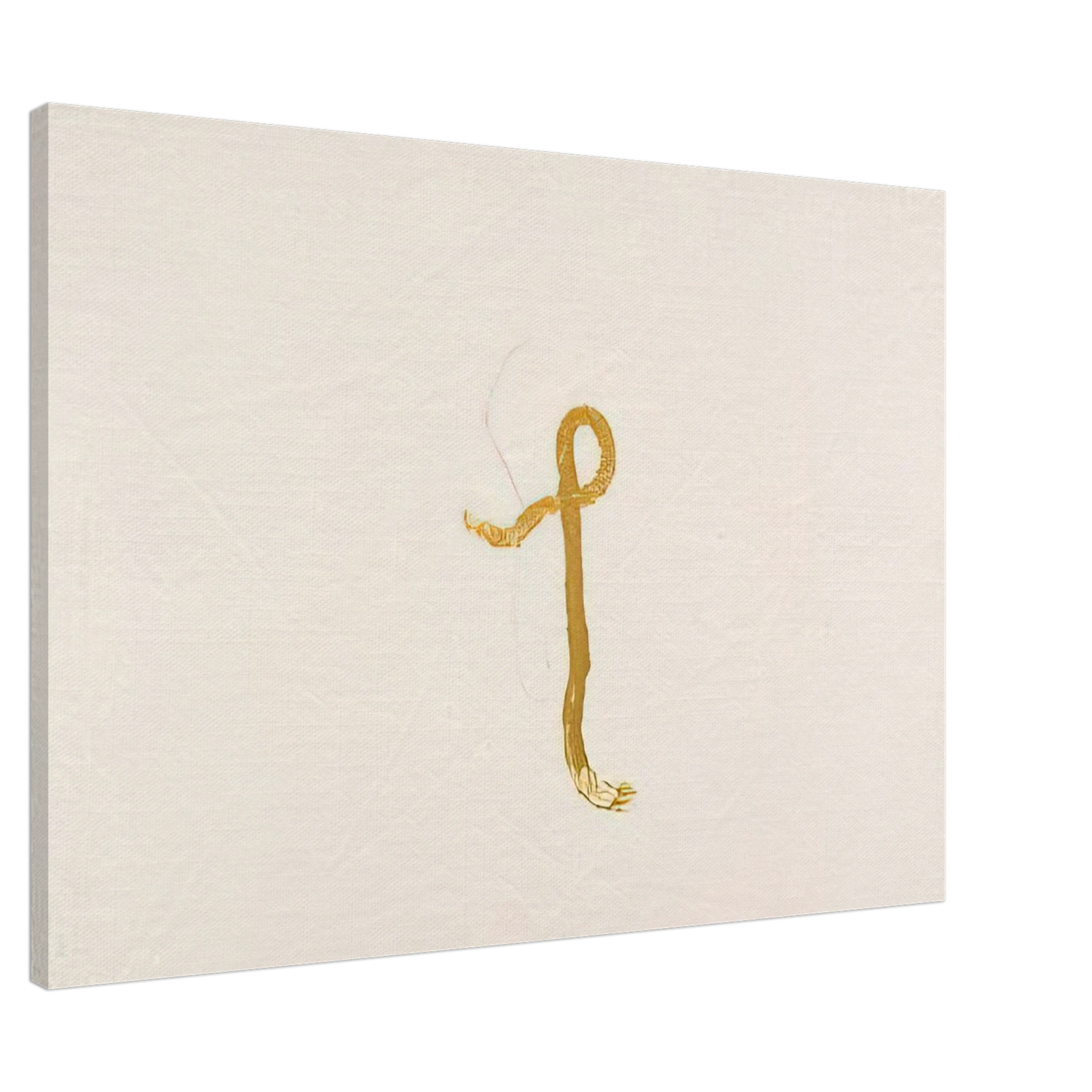 John Cage - Strings - Abstract Expressionism Canvas - 20x30 cm / 8x12 inches-canvas