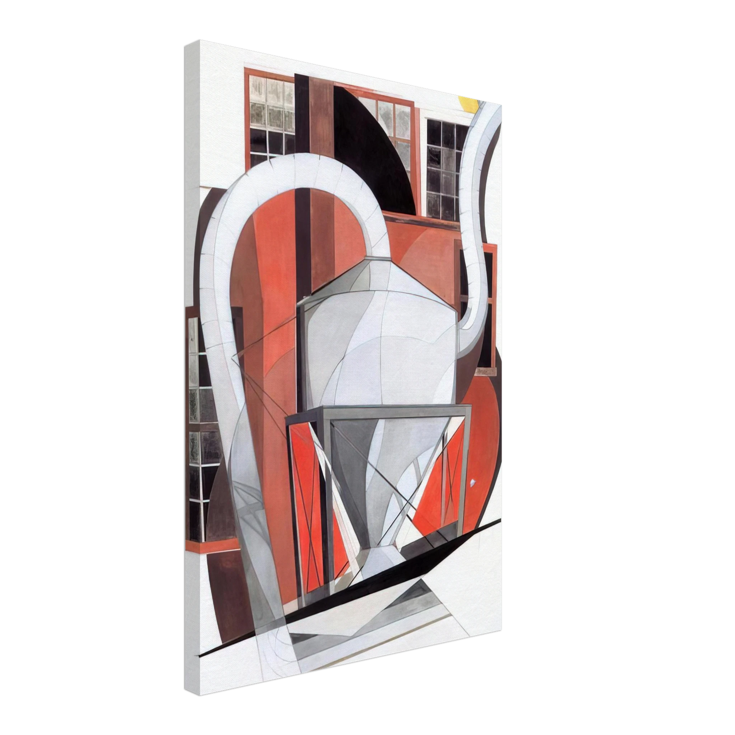 Charles Demuth - Machinery - 1920 Canvas - 70x100 cm / 28x40 inches-canvas