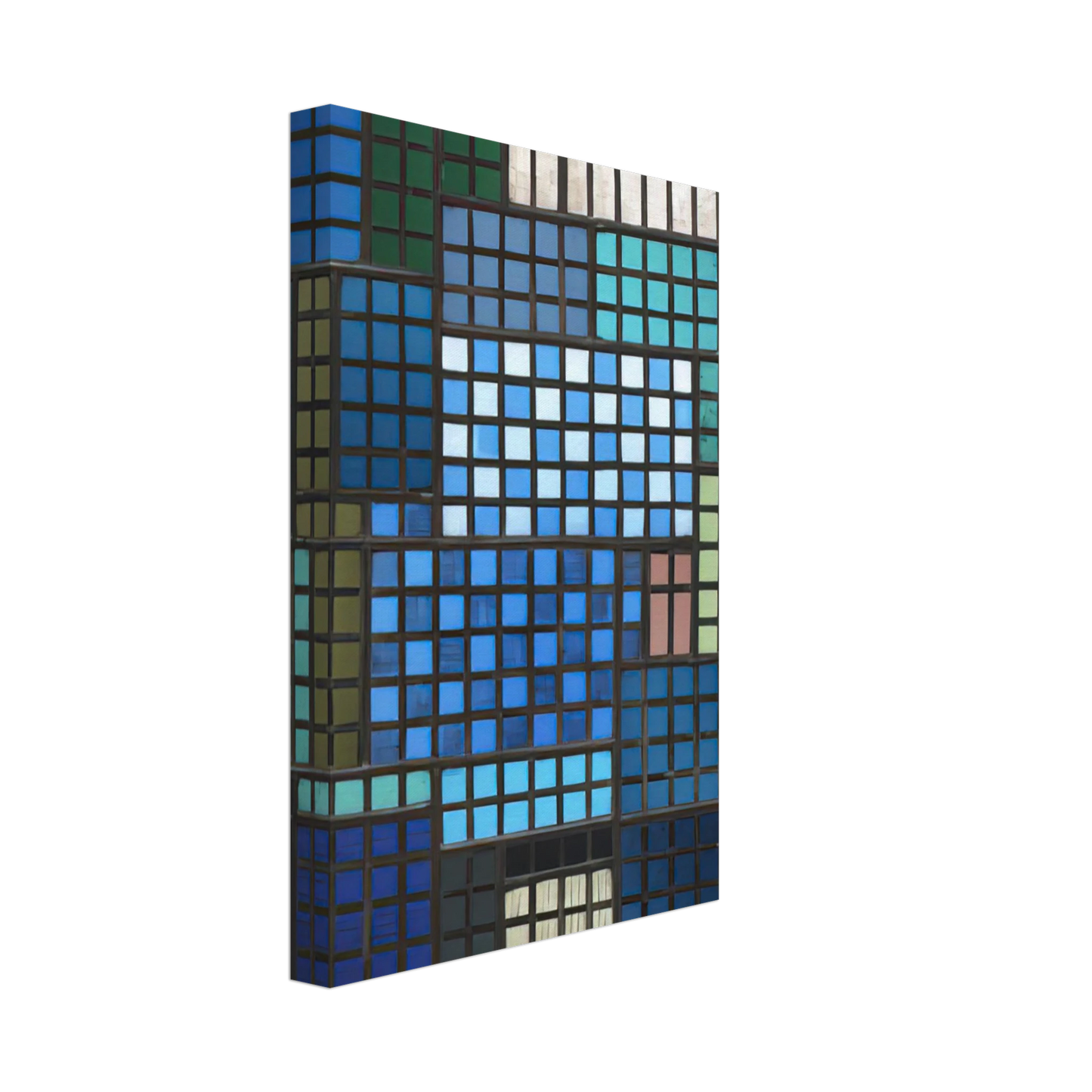 Josef Albers - PARK 1924 Canvas - 70x100 cm / 28x40 inches-canvas