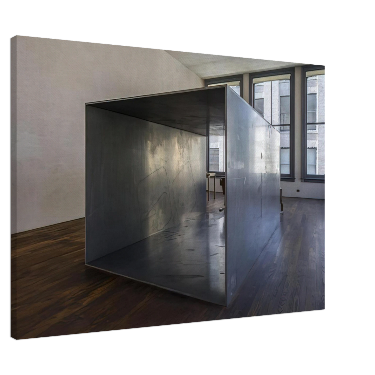Donald Judd - Untitled 101 Spring Street - 1969 Canvas - 20x30 cm / 8x12 inches-canvas
