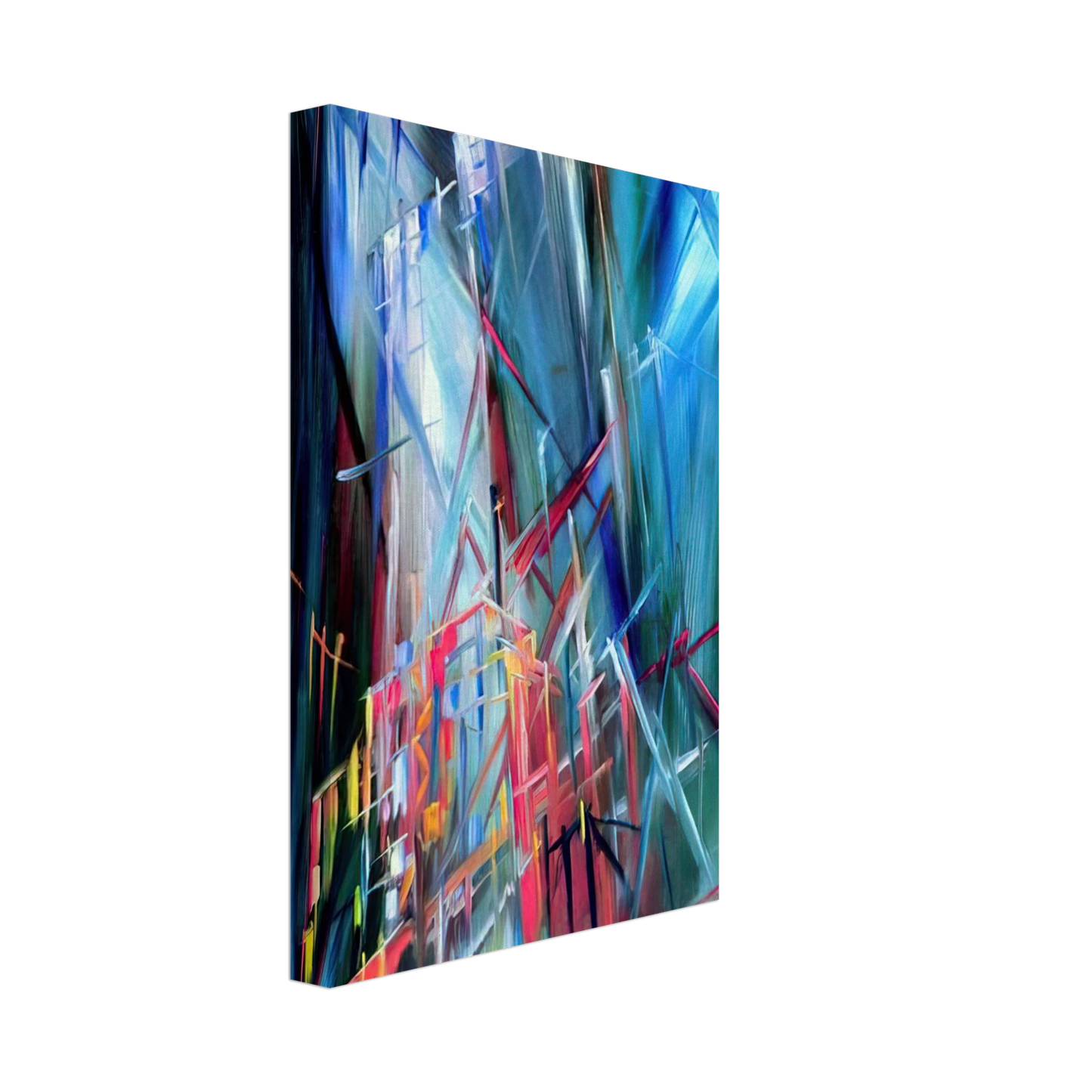 Konrad Zuse - Fantasy Canvas - 40x60 cm / 16x24 inches-canvas