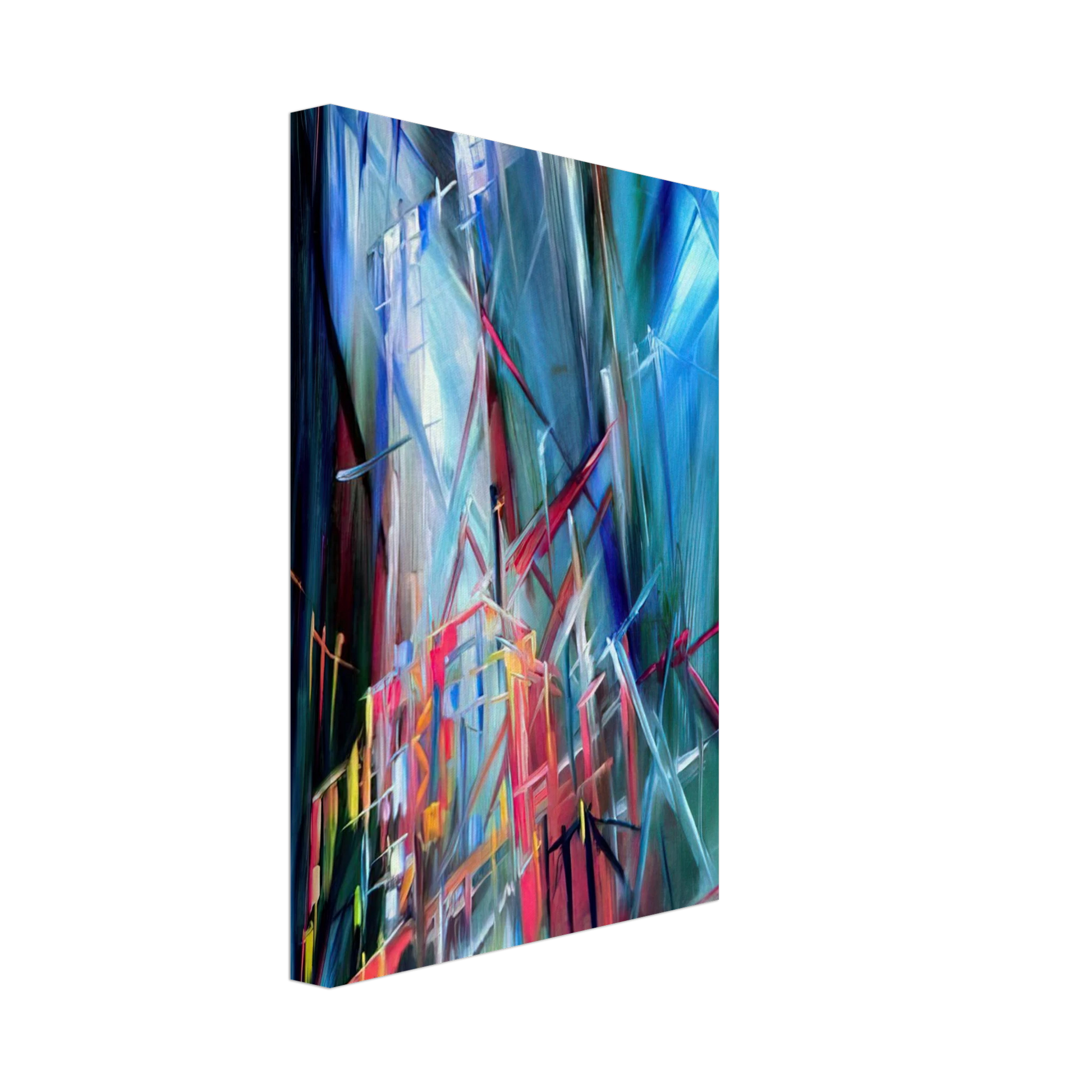 Konrad Zuse - Fantasy Canvas - 40x60 cm / 16x24 inches-canvas