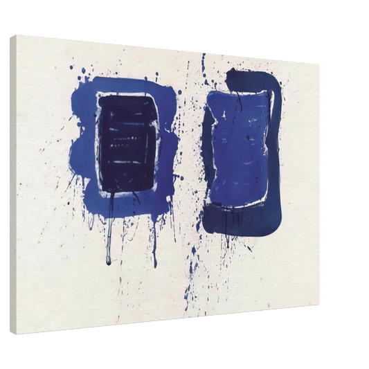 Sam Francis - Deux Magots Canvas - 20x30 cm / 8x12 inches-canvas