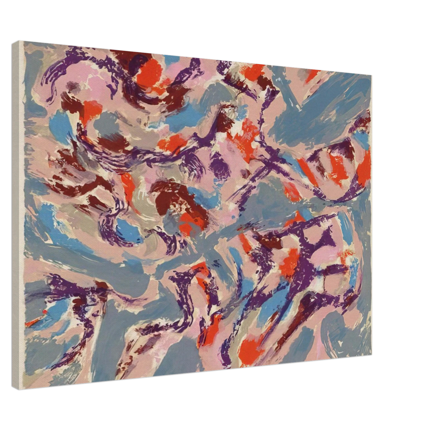 Alfred Manessier - Early Spring Canvas - 20x30 cm / 8x12 inches-canvas