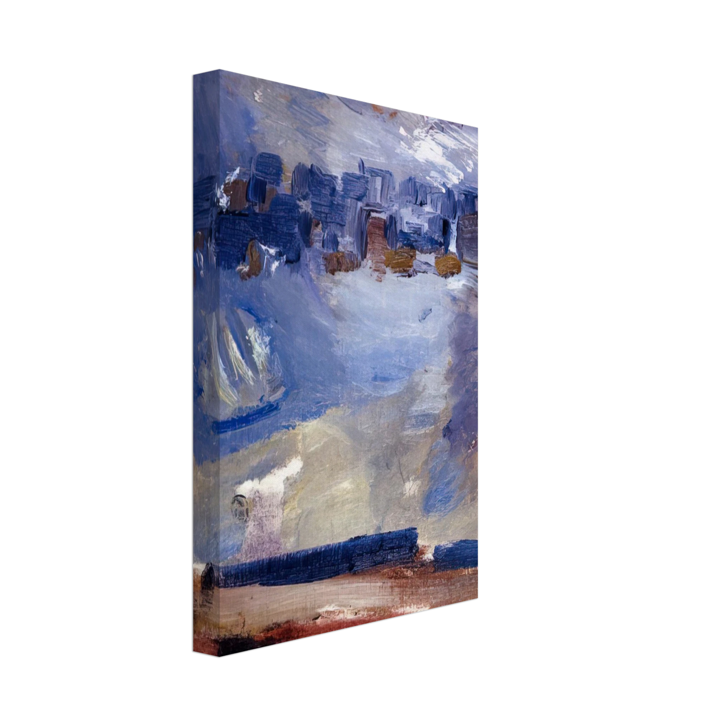 John Marin - Wehawken Sequence - Abstract Art, Expressionism Canvas - 40x60 cm / 16x24 inches-canvas