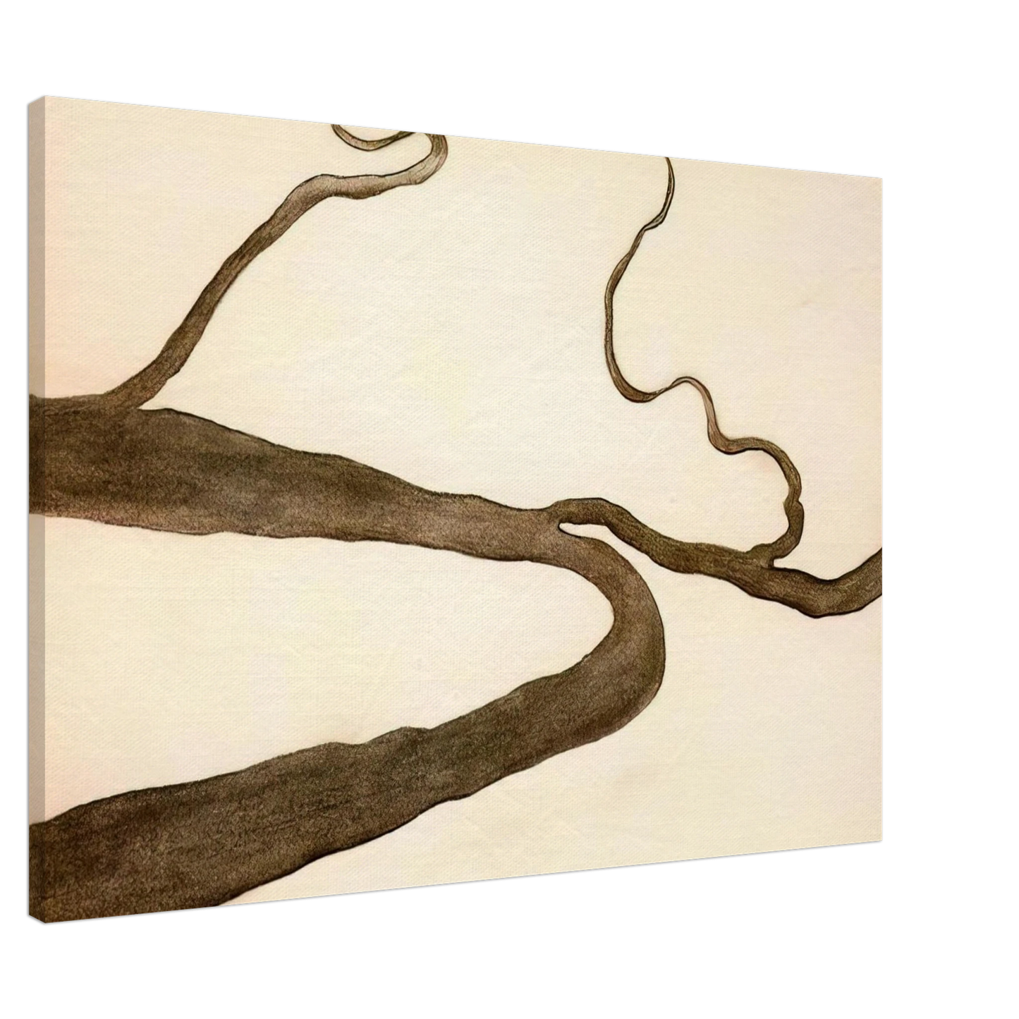 Georgia O'Keeffe - Drawing IX Canvas - 20x30 cm / 8x12 inches-canvas