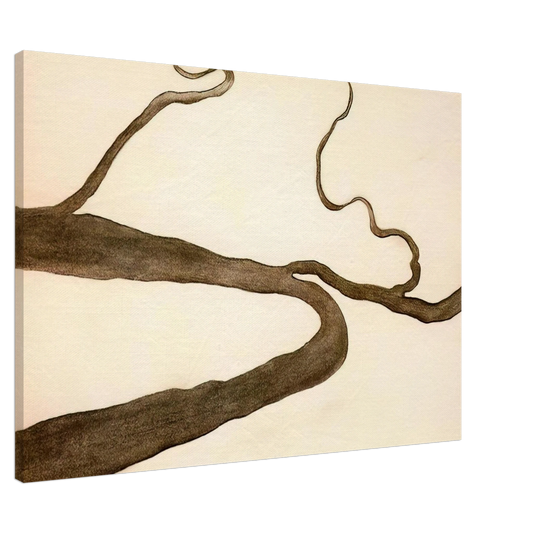 Georgia O'Keeffe - Drawing IX Canvas - 20x30 cm / 8x12 inches-canvas