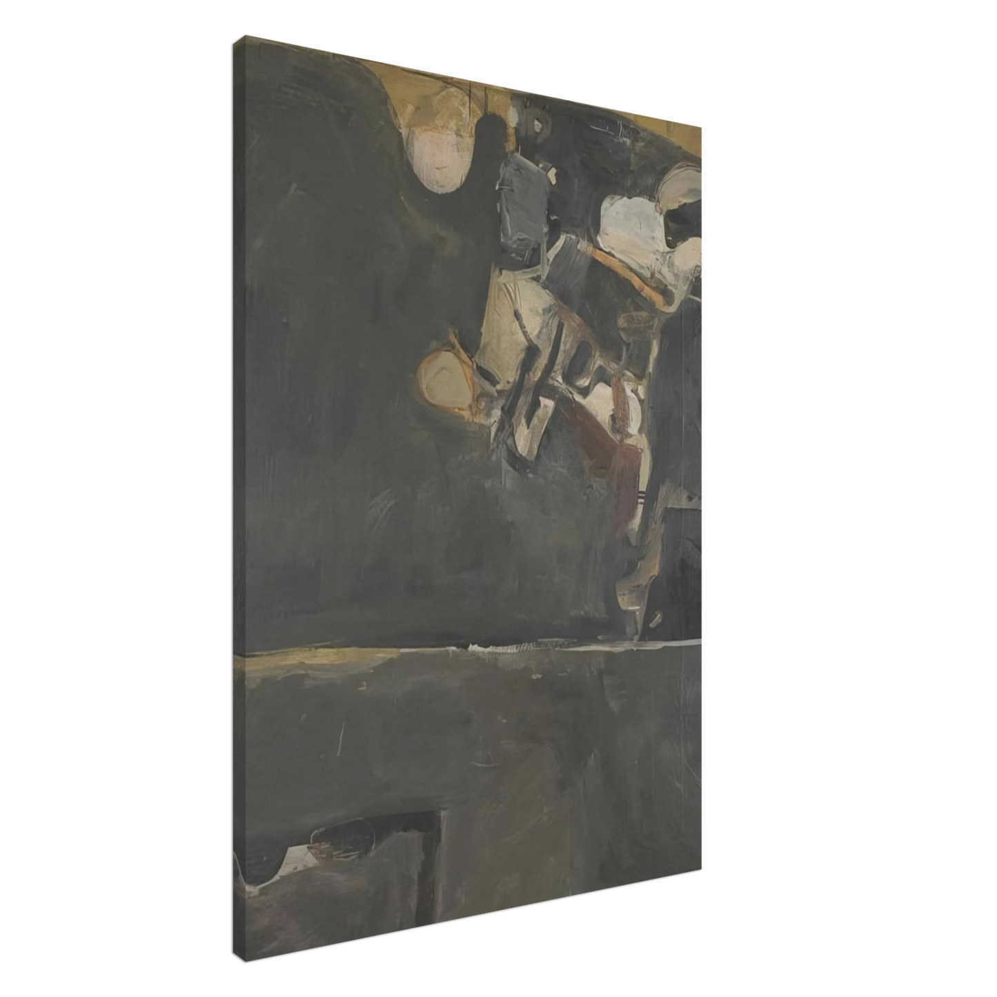 Richard Diebenkorn - Berkeley #20 Canvas - 20x30 cm / 8x12 inches-canvas