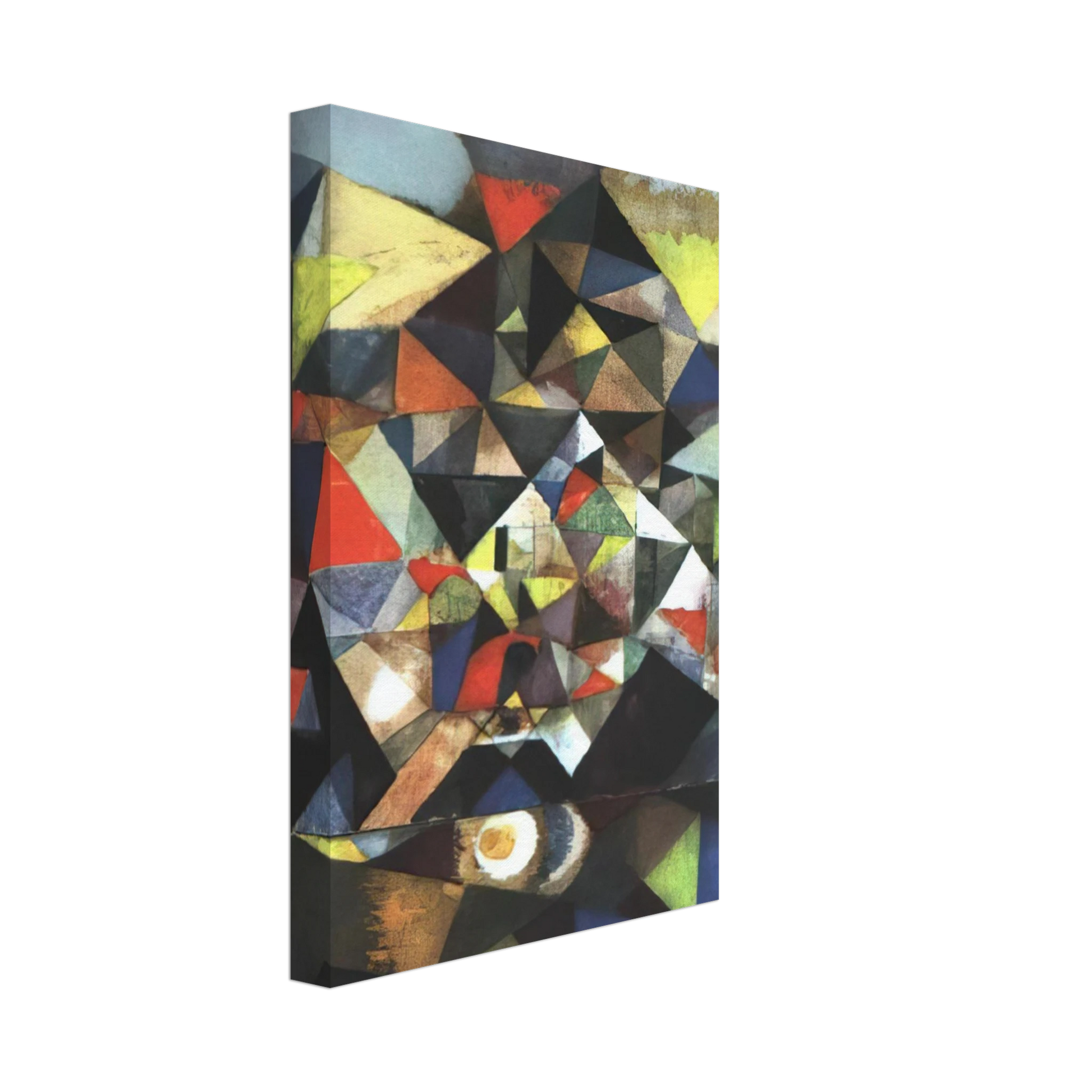 Paul Klee - WITH THE EGG 1917 Canvas - 70x100 cm / 28x40 inches-canvas