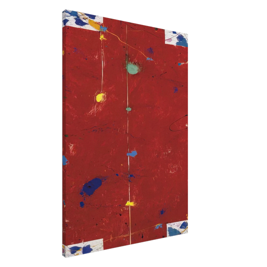 Sam Francis - Untitled  EXP SF 56-04  Canvas - 20x30 cm / 8x12 inches-canvas
