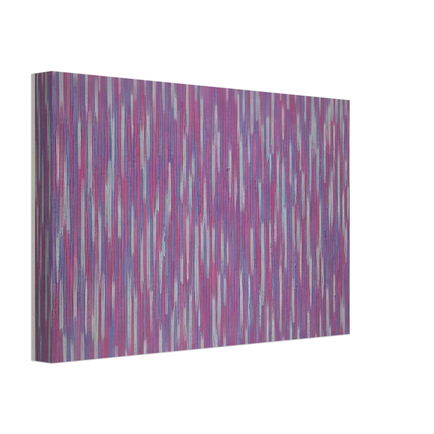 Gene Davis - Red Picnic - 1984 Canvas - 70x100 cm / 28x40 inches-canvas