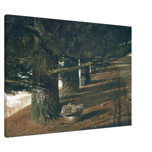 Andrew Wyeth - PINE BARON Canvas - 20x30 cm / 8x12 inches-canvas