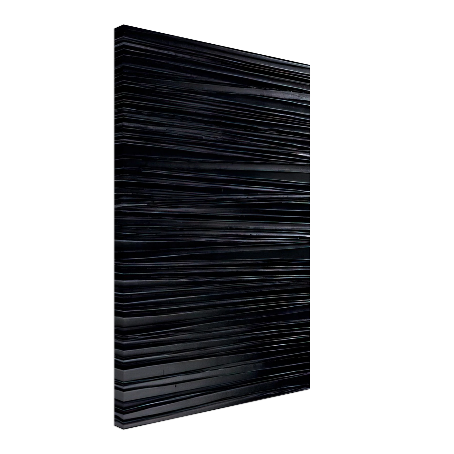 Pierre Soulages - Peinture 130 x 81 cm, 20-03-2004 - 2004 Canvas - 70x100 cm / 28x40 inches-canvas