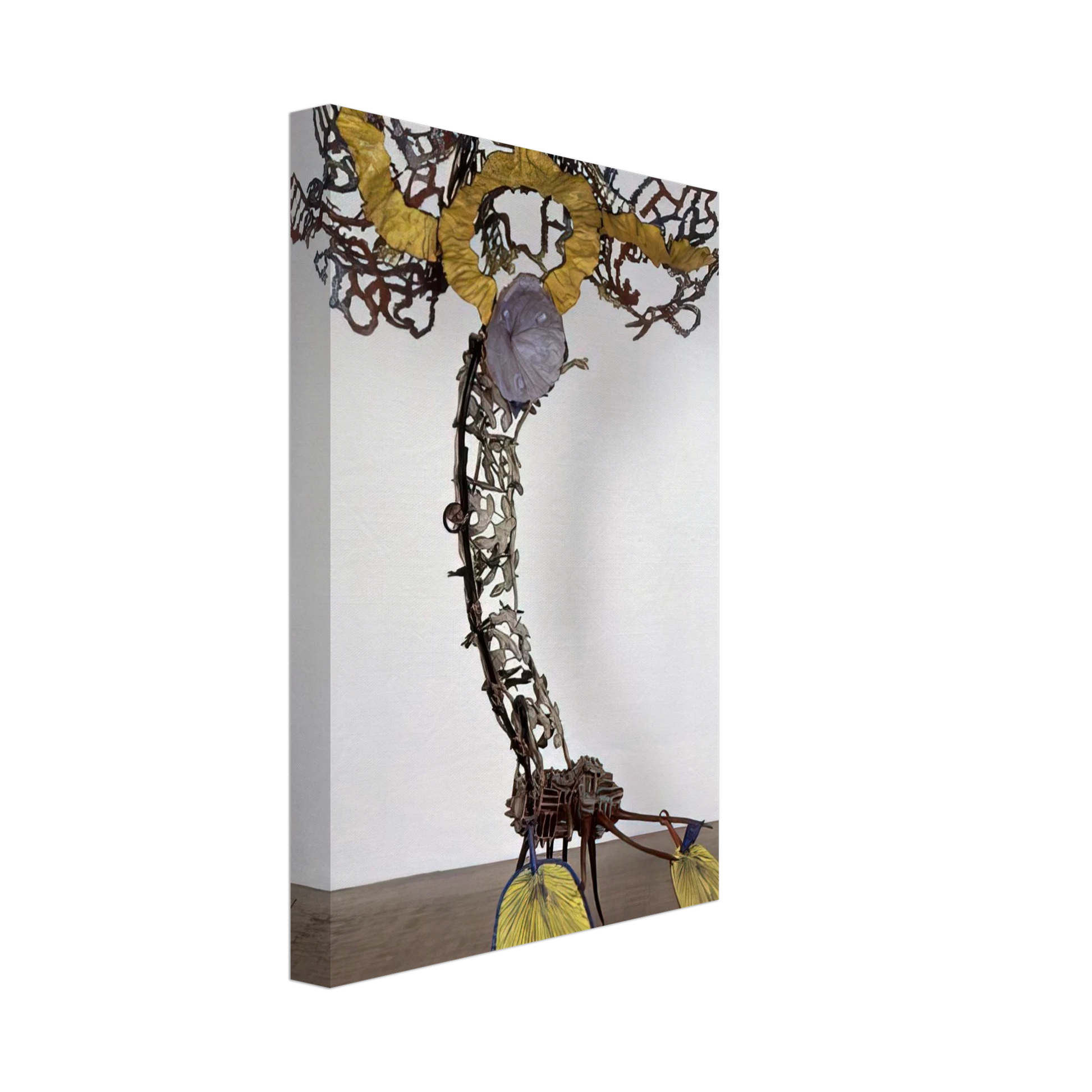 Nancy Graves - Cantileve - 1983 Canvas - 70x100 cm / 28x40 inches-canvas