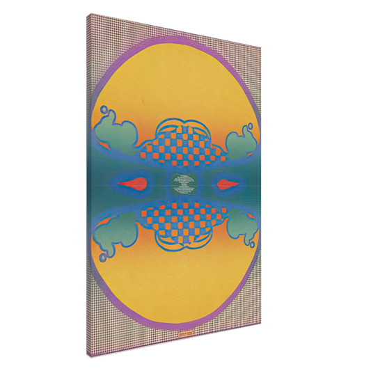 Peter Max - 1 2 3 INFINITY THE CONTEMPORARIES 1967 Canvas - 20x30 cm / 8x12 inches-canvas