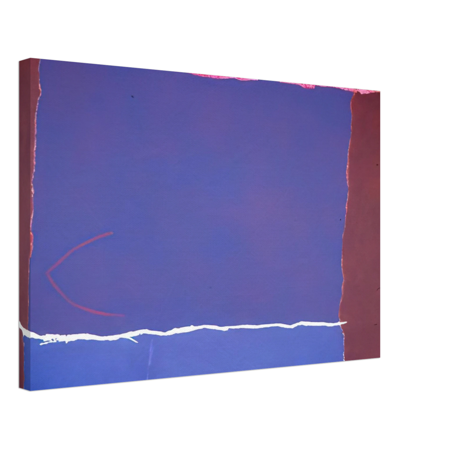 Theodoros Stamos - Infinity Field, Lefkada Series - 1980 Canvas - 40x60 cm / 16x24 inches-canvas