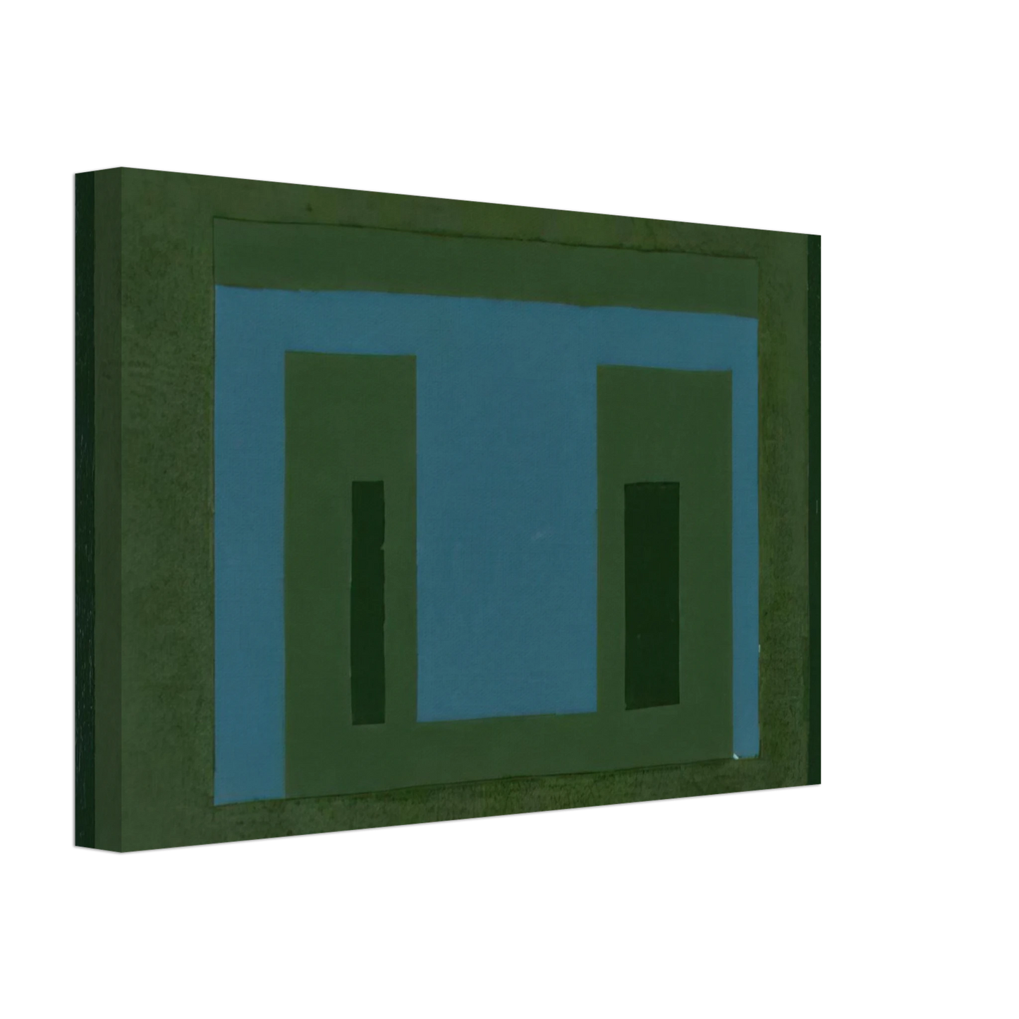 Josef Albers - VARIANT ADOBE 1962 Canvas - 70x100 cm / 28x40 inches-canvas