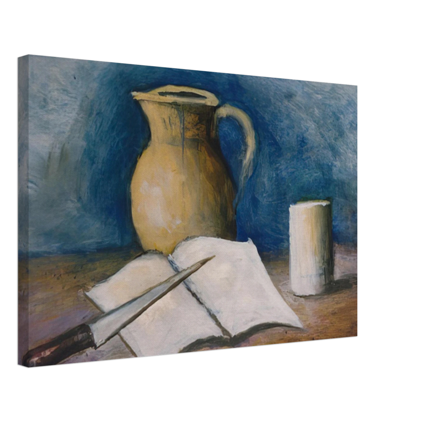 Carlo Carra - NATURA MORTA Canvas - 40x60 cm / 16x24 inches-canvas