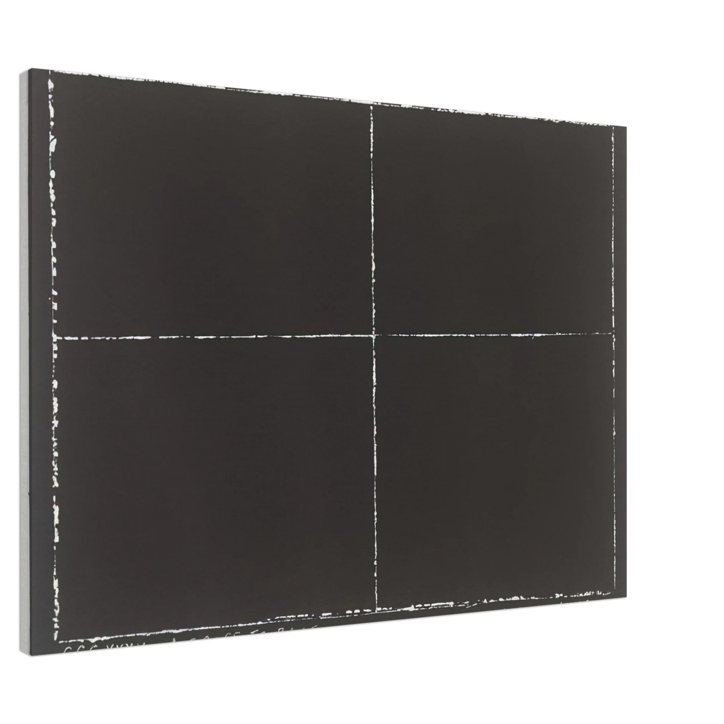 Bob Law - A Cross to Bare - 2000 Canvas - 20x30 cm / 8x12 inches-canvas