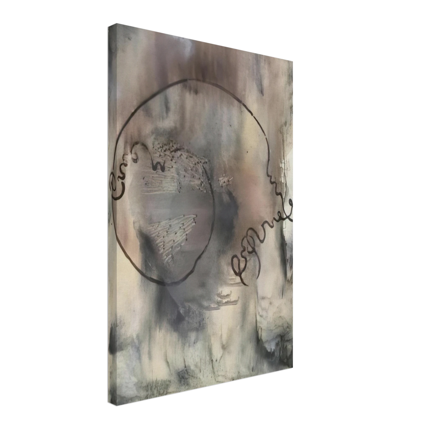 Sigmar Polke - AUDATIA 1986 Canvas - 40x60 cm / 16x24 inches-canvas