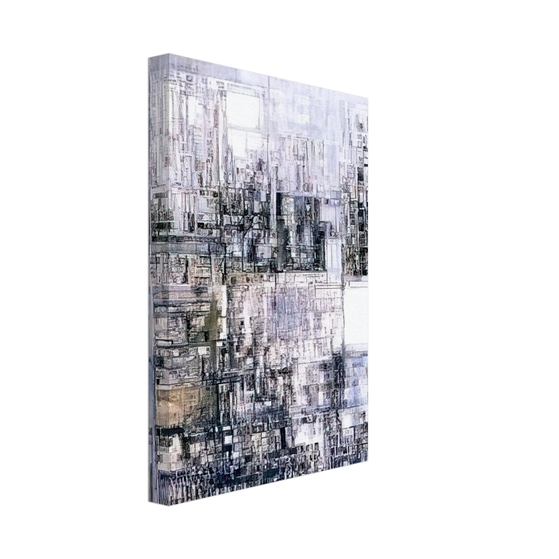 Maria Helena Vieira da Silva - New Amsterdam II - 1970 Canvas - 40x60 cm / 16x24 inches-canvas