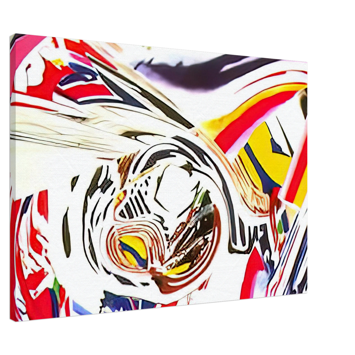 James Rosenquist - After Berlin V Canvas - 20x30 cm / 8x12 inches-canvas