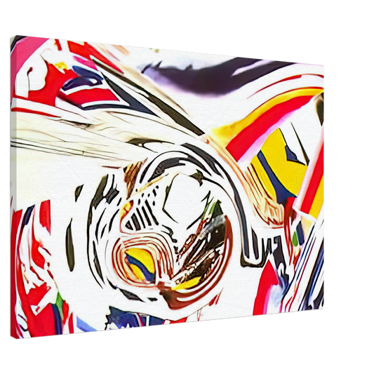 James Rosenquist - After Berlin V Canvas - 20x30 cm / 8x12 inches-canvas