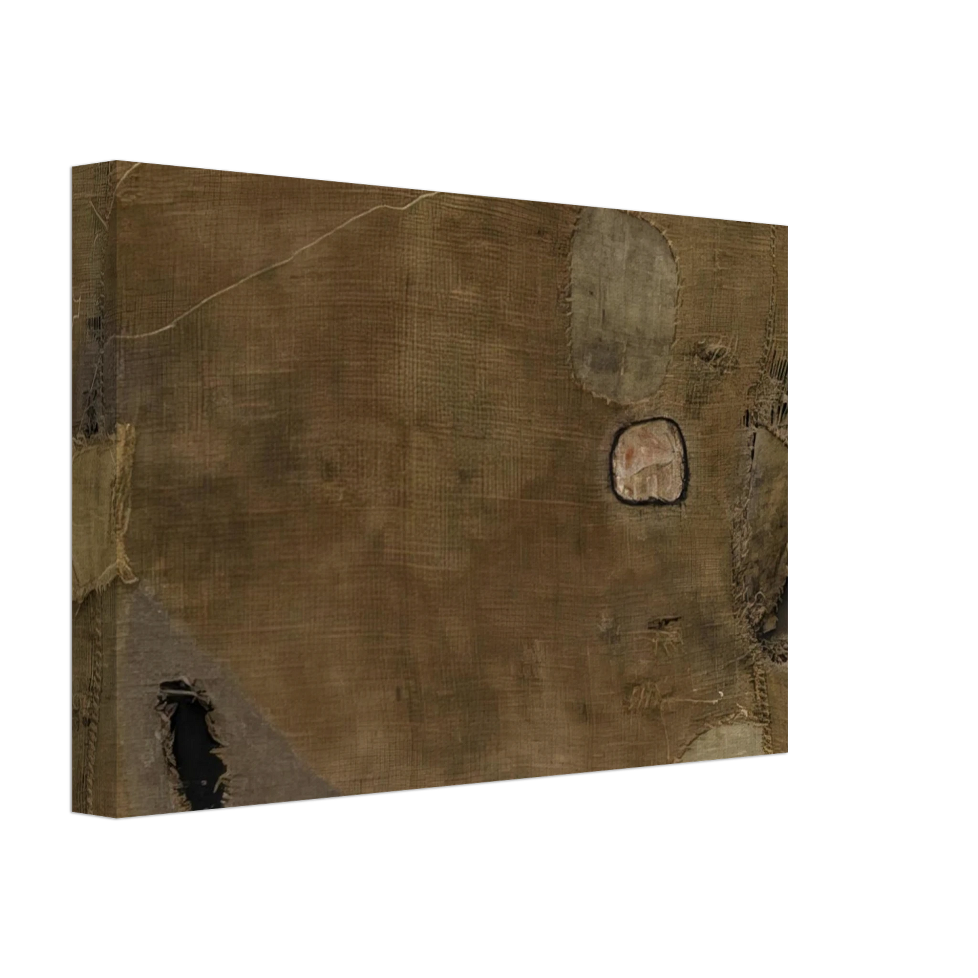 Alberto Burri - Sackcloth - 1953 Canvas - 40x60 cm / 16x24 inches-canvas