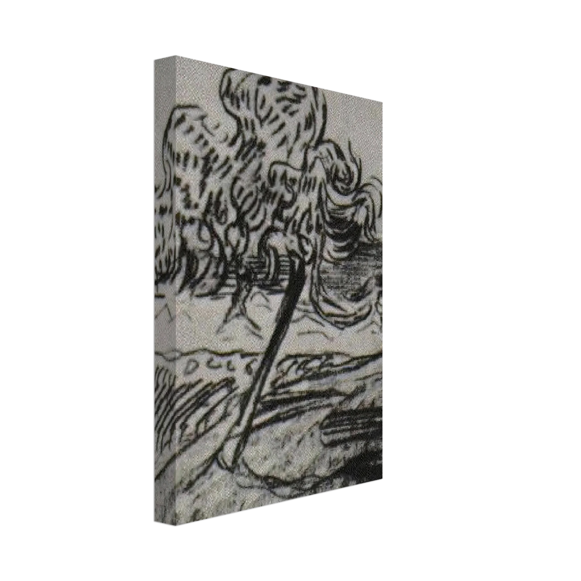 Vincent van Gogh - Study of a Fruit Tree Canvas - 70x100 cm / 28x40 inches-canvas